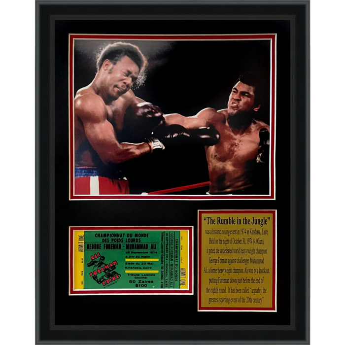 Muhammad Ali And George Foreman 